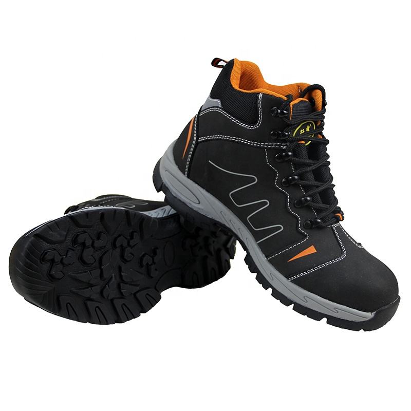 New customizable, cowhide wear-resistant anti-smashing anti-puncture safety shoe