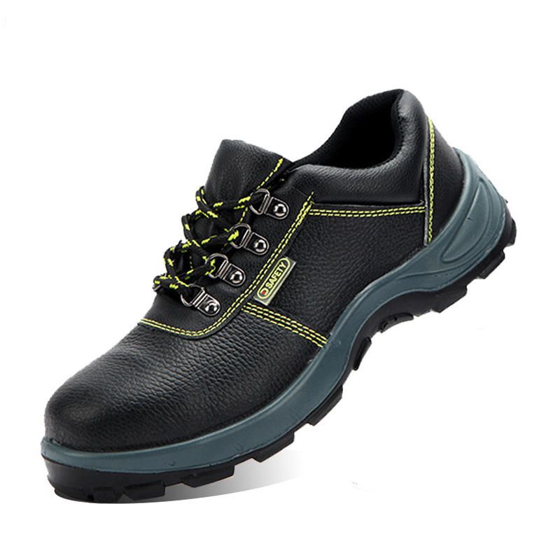 Wholesale Cheap Price Men Work Safety Shoes Boots With Steel Toe And Steel Plate